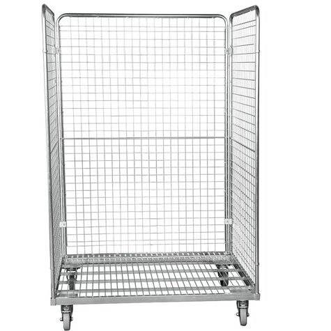 metal rollcage, 800 x 1200 mm, type 3-sided