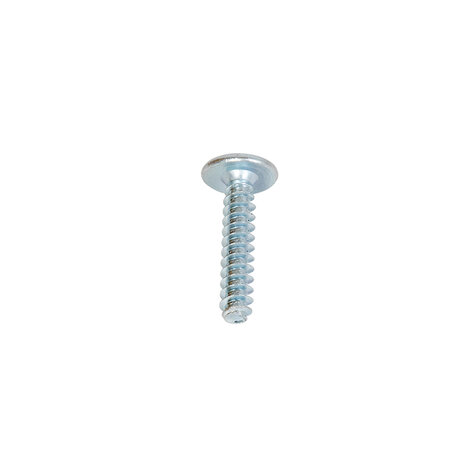 screw for castor and clamp assembling, Cr 3 blue zinc