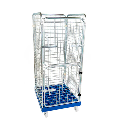 rollcage with plastic base, 724 x 815 mm, type 4-sided,...