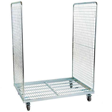 metal rollcage, 950 x 1350 mm, type 2-sided