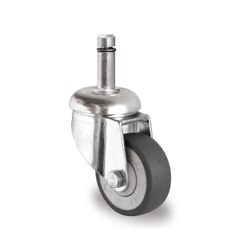 swivel castor with bolt hole,  50 mm