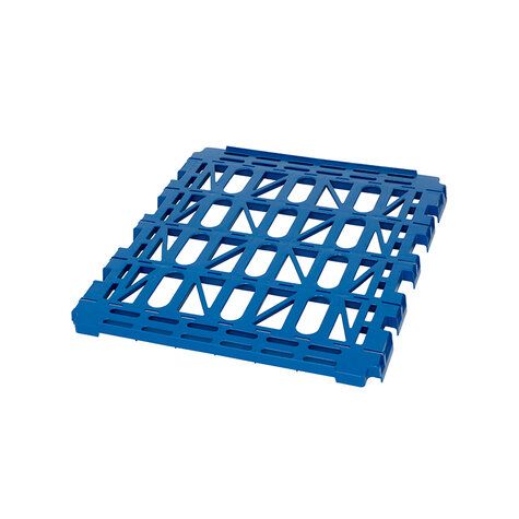 Plastic shelf, for rollcage 720 x 810 mm, type 4-sided