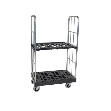 rollcage with plastic base, type 682 x 425 mm, 2 sided Cr3