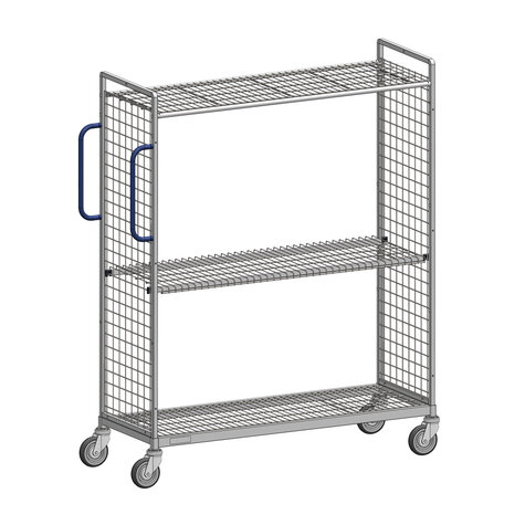 metal rollcage, 467 x 1297 mm, 2-sided, Cr 3