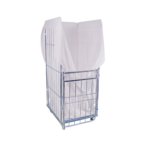 Laundry-/Hanging Bag White for Laundry Container 1000mm, 720x810